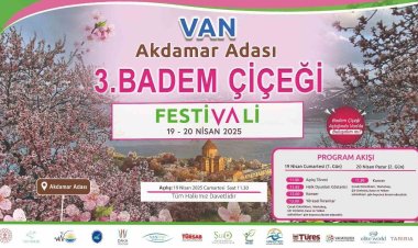 Akdamar Adası Badem Çiçeği Festivaline Hazır 