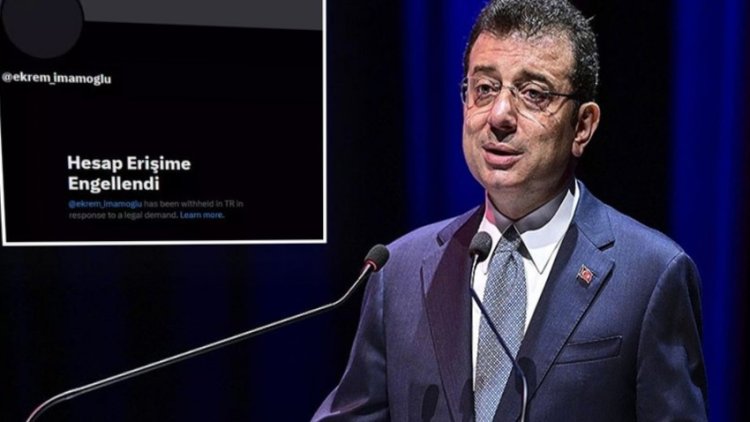 İmamoğlu'nun X Hesabına Erişim Engeli!