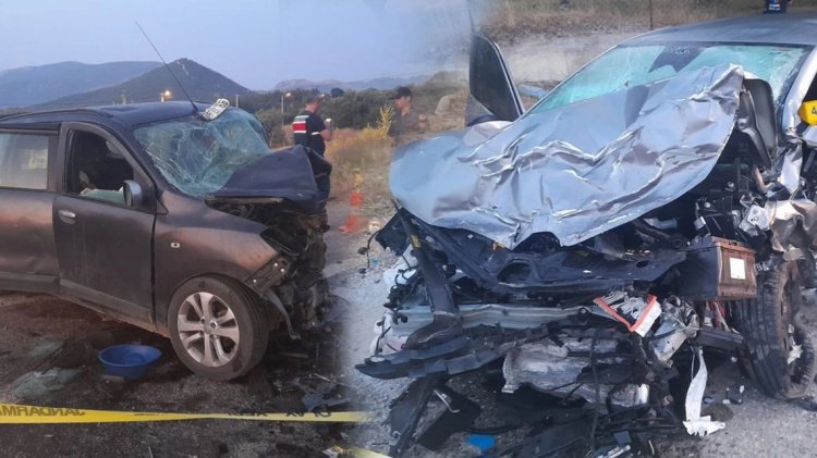 İzmir'de Katliam Gibi Kaza! 3 Otomobil Çarpıştı!