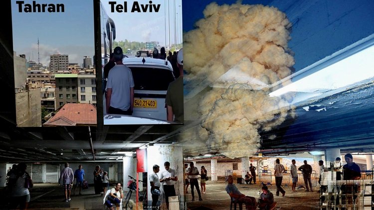 İran ve İsrail Savaşı'nın 11. Gününde Karşılıklı Yoğun Bombardıman!