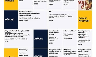 SANATIN KALBİ VAN KÜLTÜR YOLU FESTİVALİ DEVAM EDİYOR 