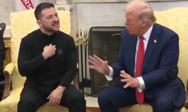 Trump-Zelenski Görüşmesinde Yine Kriz: Küfürler Etti, Haritaları Fırlattı... 