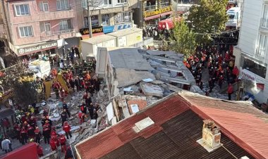 Gebze'de 7 Katlı Bina Çöktü!