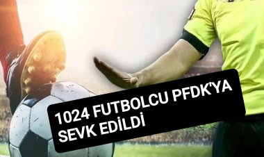 TFF'den Büyük Bahis Skandalı Açıklaması! 1024 Futbolcu PFDK'ya Sevk Edildi