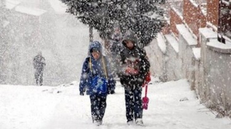 Van'da Yarın Okullar Tatil