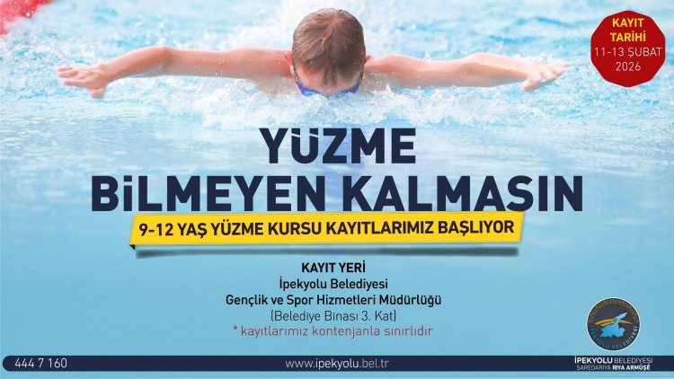 İpekyolu’nda Geleceğin Şampiyonları Yetişiyor: “Yüzme Bilmeyen Kalmasın!”