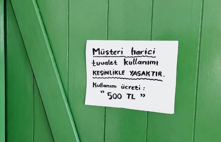 Tuvalet İçin 500 TL: Muğla'daki İşletme Fahiş Fiyata Yeni Bir Boyut mu Getirdi?