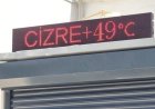 Cizre’de Kavurucu Sıcak: Termometreler 49 Dereceyi Gösterdi