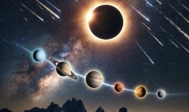 Yarın Gökyüzünde Nadir Bir Üçlü Şölen: Tam Güneş Tutulması, Altı Gezegen Dizilimi ve Perseid Meteor Yağmuru